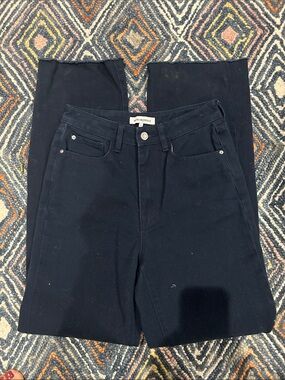 Weworewhat Vintage Havana Dark Navy Straight-Leg Women's Jeans